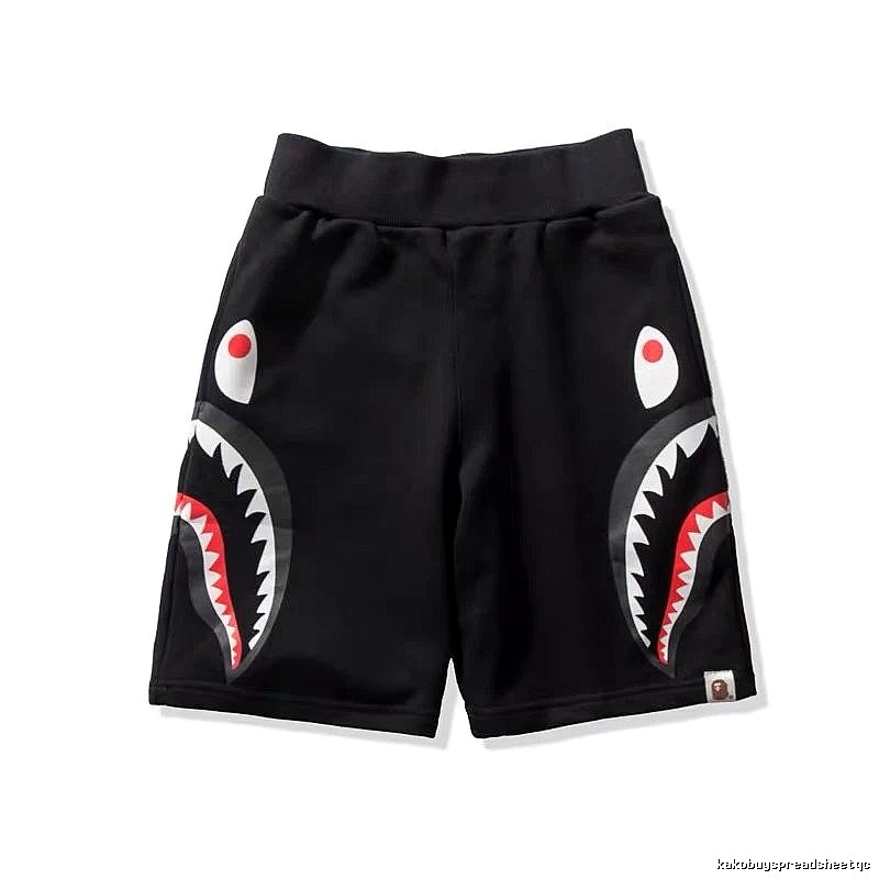 Bape Shark Series Cool Black Shorts