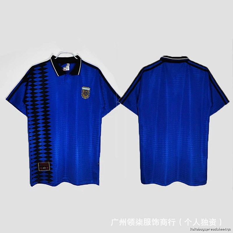 Brazil Premium Style Soccer jersey Blue Brazil Football for Resort Outfits