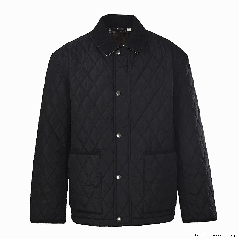 Burberry Diamond Quilting Quilted Field Jacket for winter