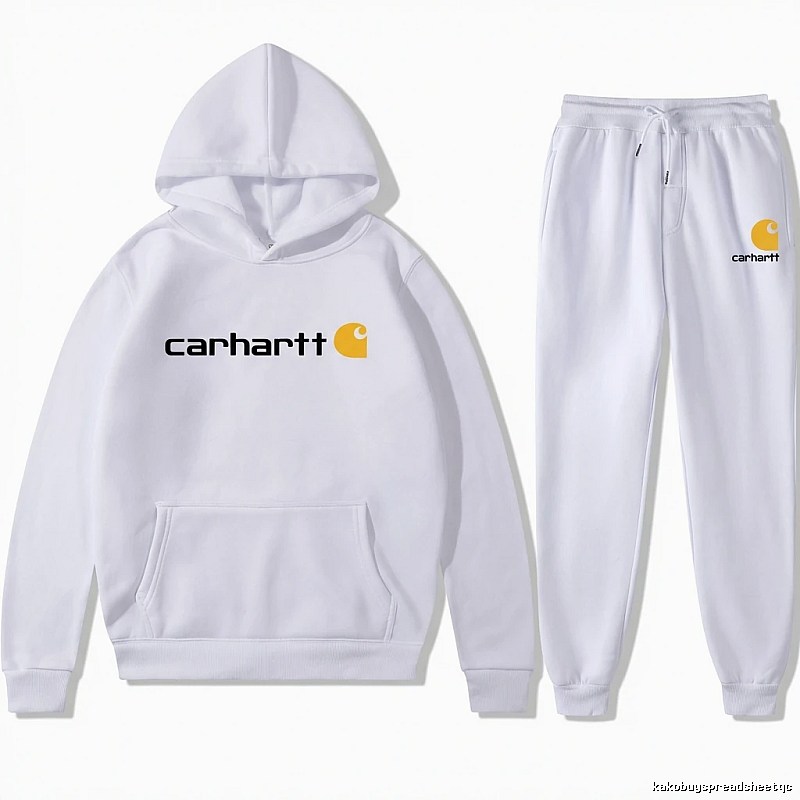 Carhartt Basic Casual White Suit