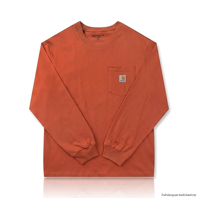 Carhartt basic orange sweatshirt