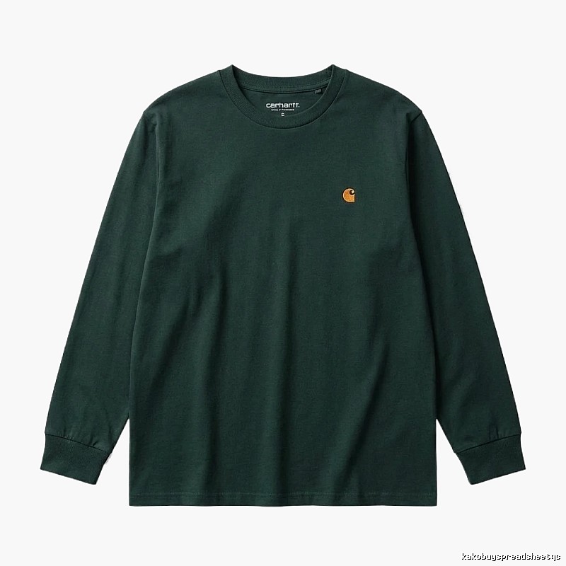 Carhartt basic simple dark green sweatshirt