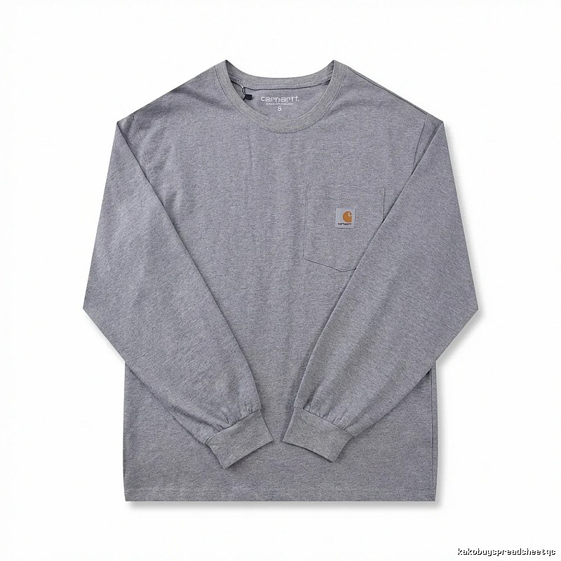 Carhartt classic American style grey long-sleeve