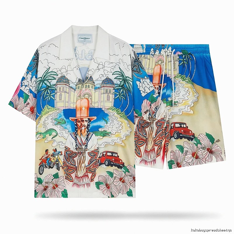 Casablanca - printed resort - style suit