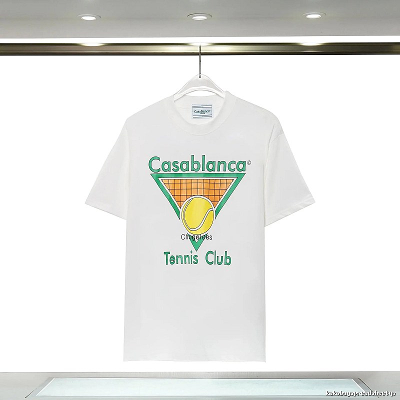 Casablanca Tennis Style White T-shirt