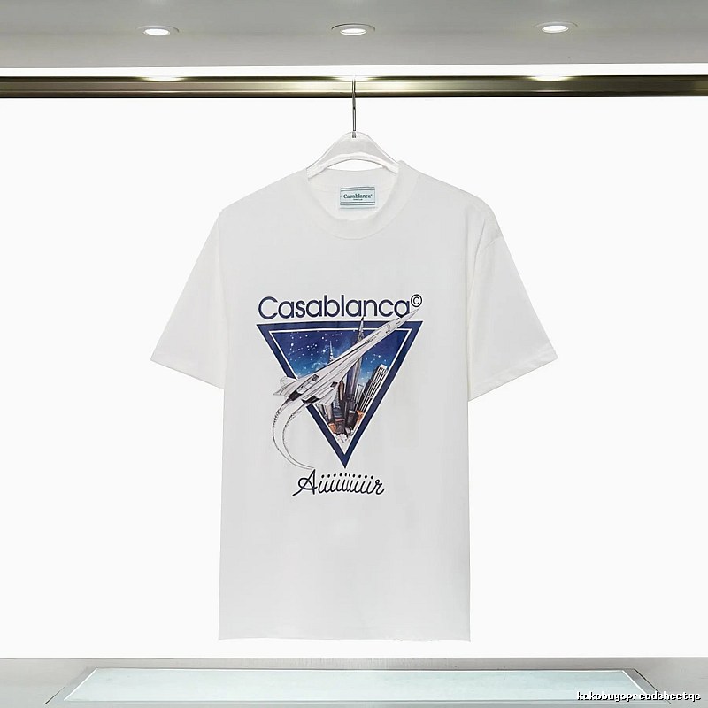 Casablanca Universe Wind White T-shirt