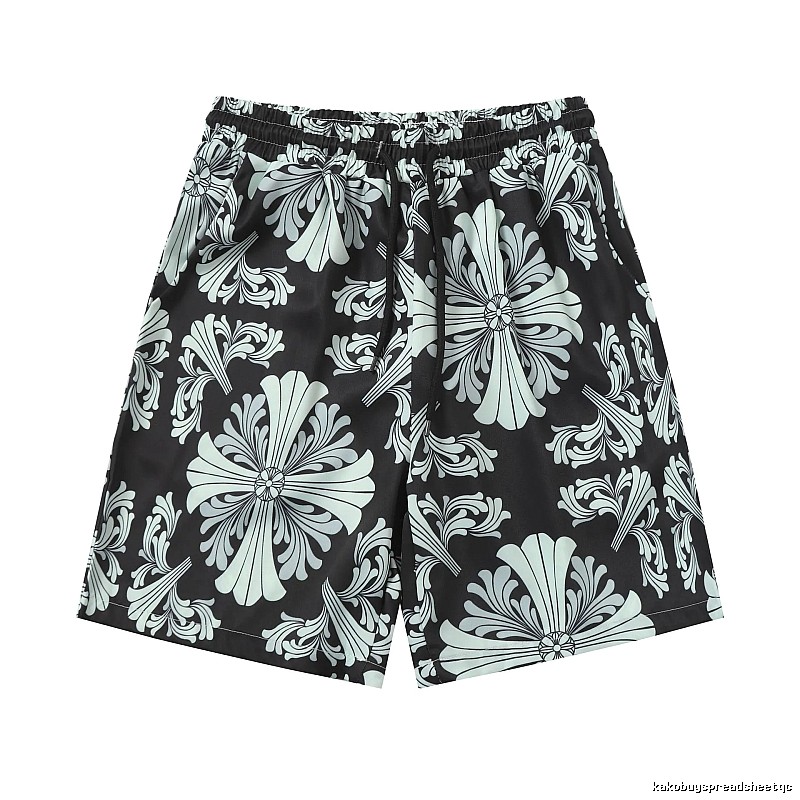 Chrome Hearts Cross Flower Trendy Brand Shorts