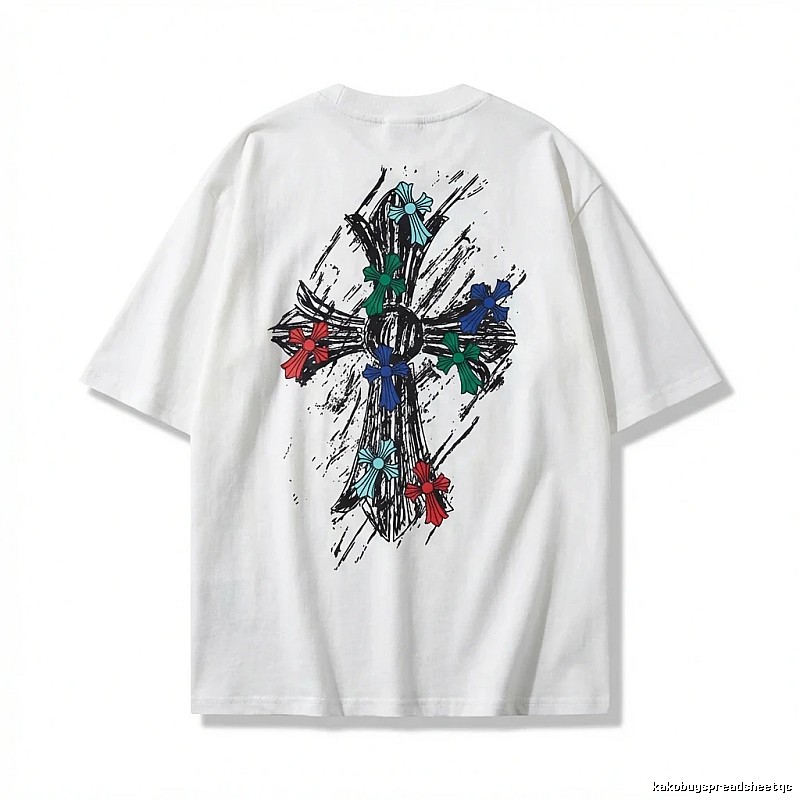 Chrome Hearts Graffiti Style White T-shirt