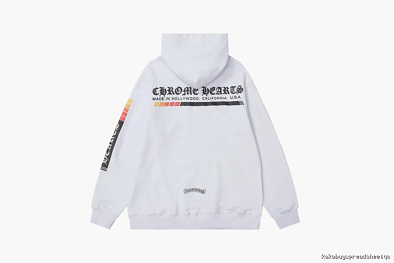 Chrome Hearts Weekend Cross graphic hoodie Black Blue Cross for Weekend Wear