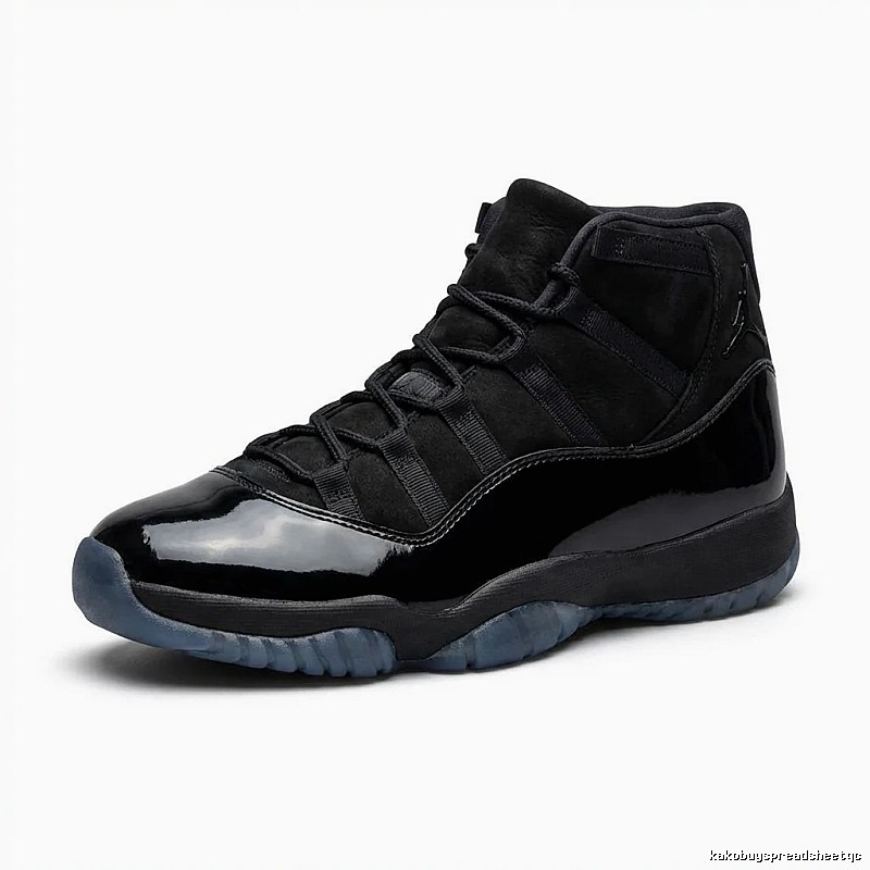 Classic Black Jordan 11 sneakers