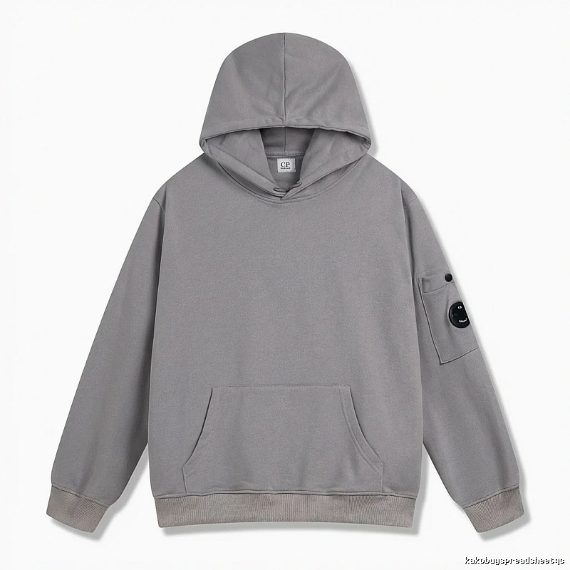 C.P. Grey Trendy Brand Hoodie
