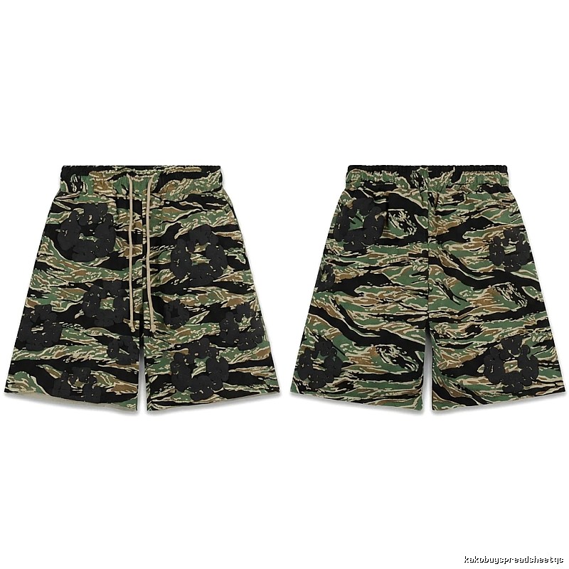 DENIM TEARS camouflage shorts