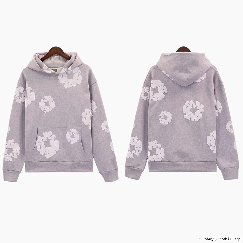 DENIM TEARS Printed Casual Grey Sweatshirt