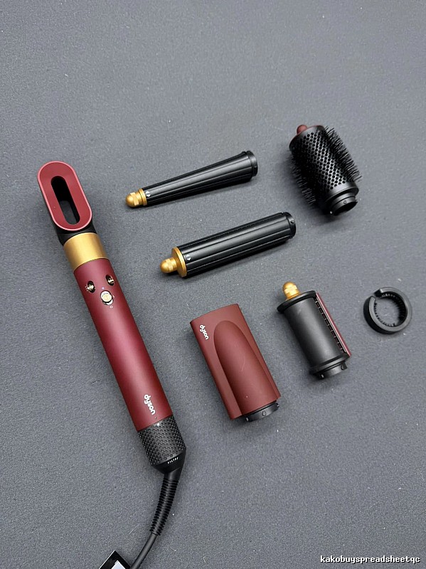 Dyson Pink Airwrap-style Tool Hair Styler for Streetwear Looks