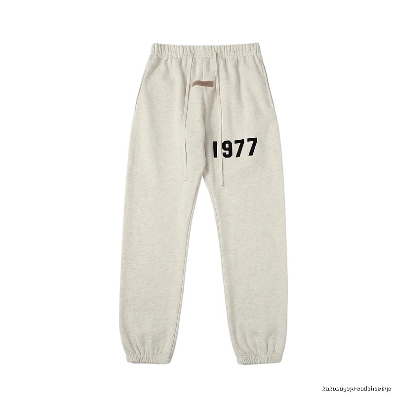 ESSENTIALS 1977 Casual Style Beige Sweatpants