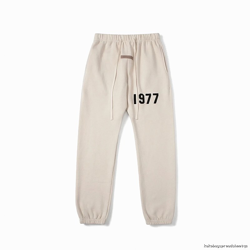 ESSENTIALS 1977 Minimalist Style Beige Pants