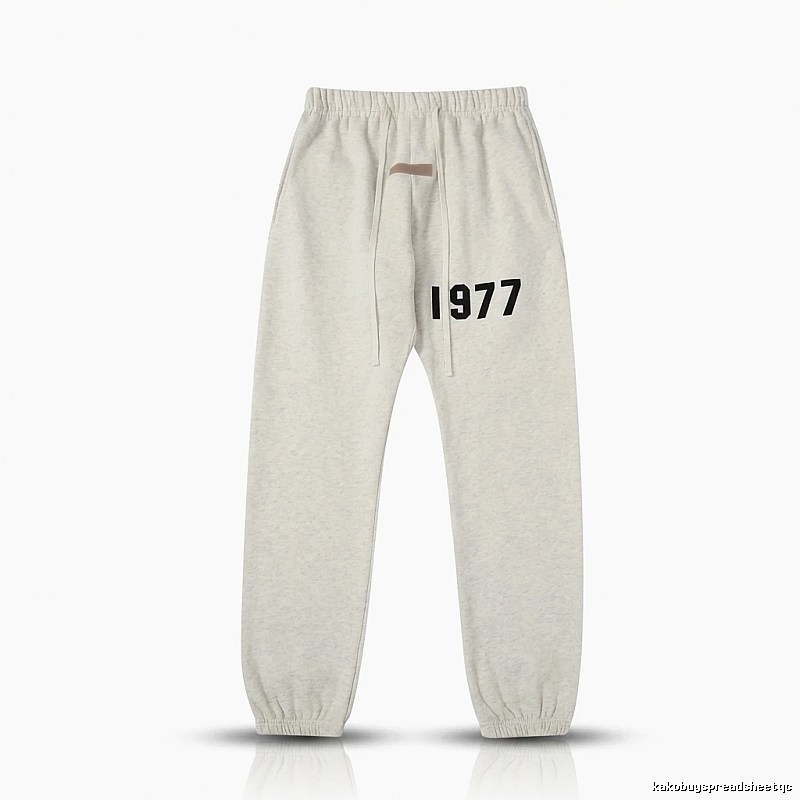 ESSENTIALS 1977 Minimalist Style Grey Pants