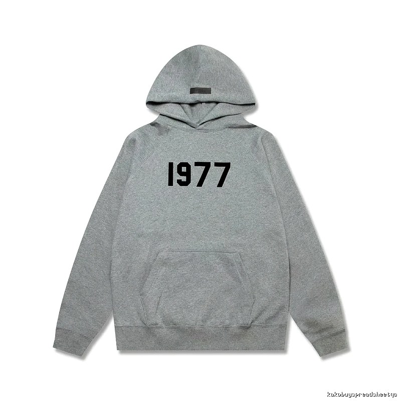 ESSENTIALS 1977 Series Grey Sweatshirt