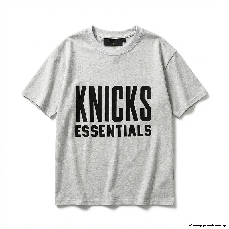 ESSENTIALS brand gray T-shirt