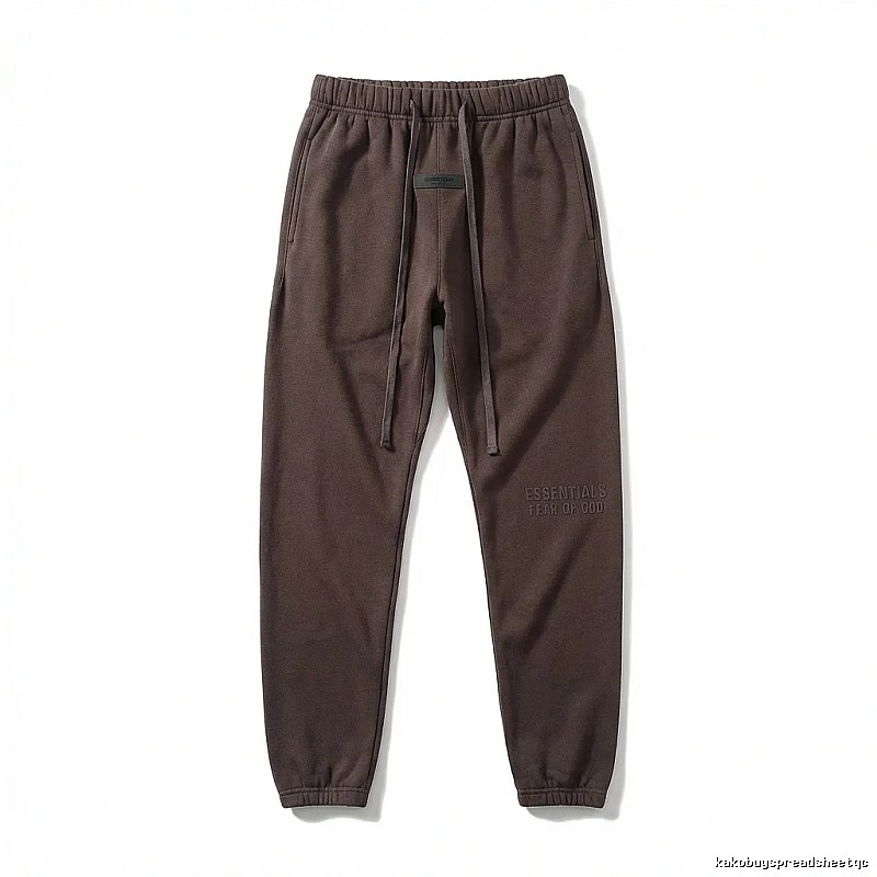 ESSENTIALS Casual Dark Brown Sweatpants