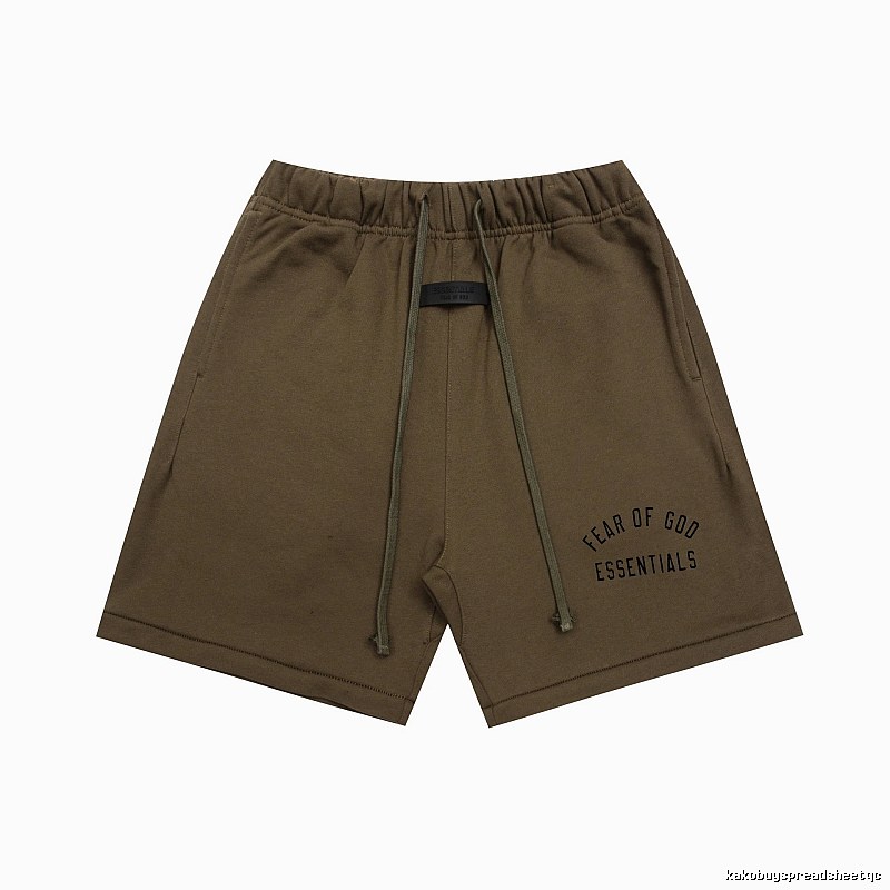 ESSENTIALS Casual Khaki Shorts