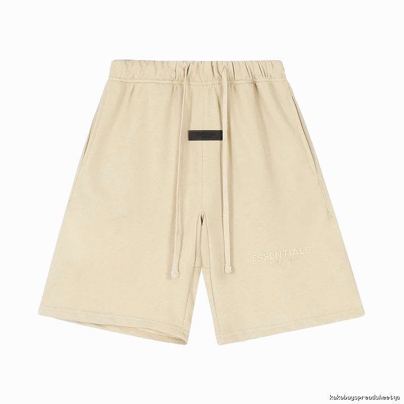ESSENTIALS casual style beige shorts