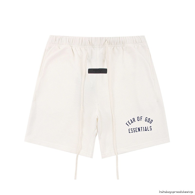 ESSENTIALS minimalist style white shorts