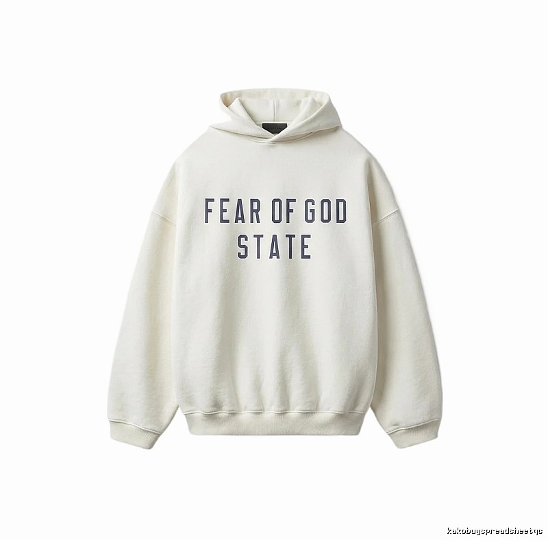 ESSENTIALS Simple Style White Sweatshirt
