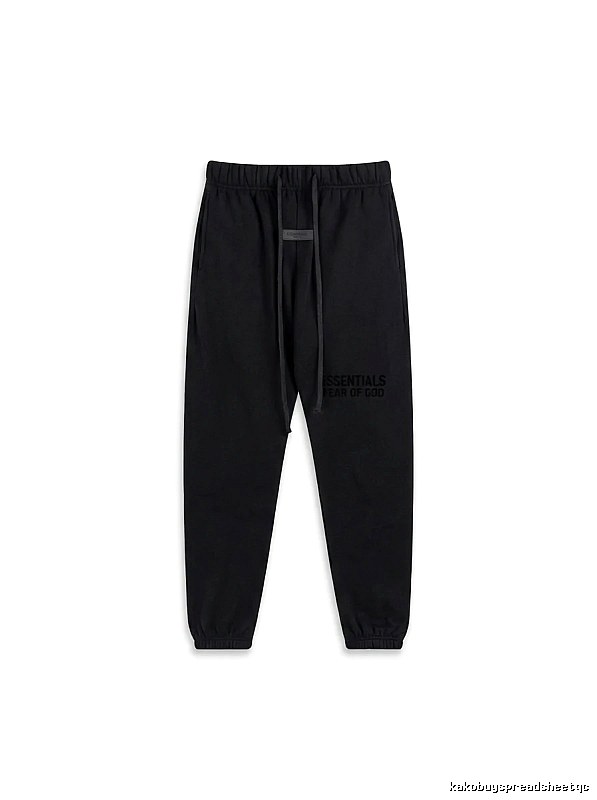 Essentials trendy and cool style black sweatpants