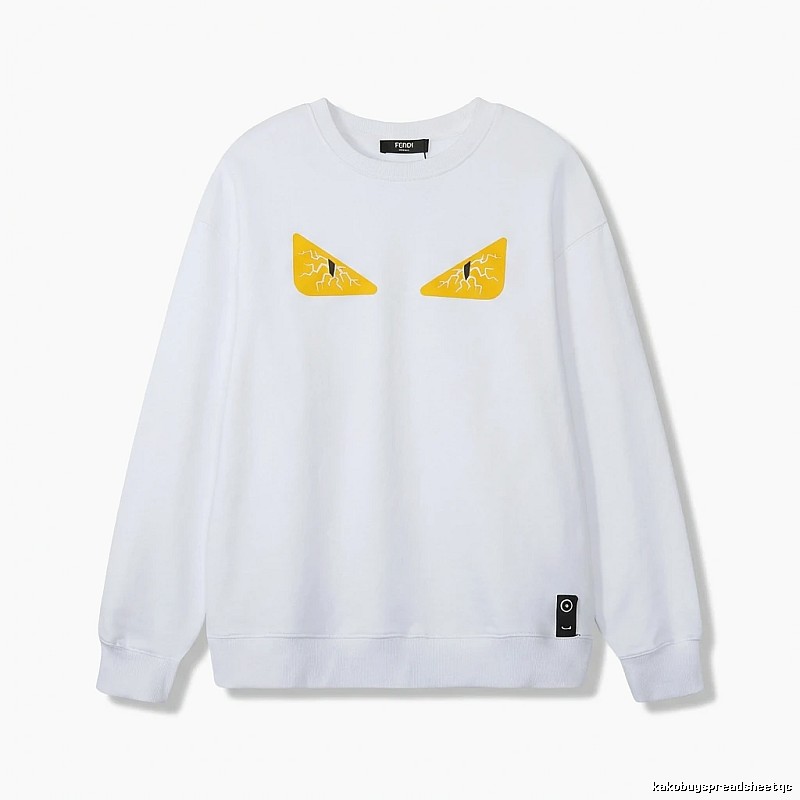 Fendi Little Monster White Sweatshirt