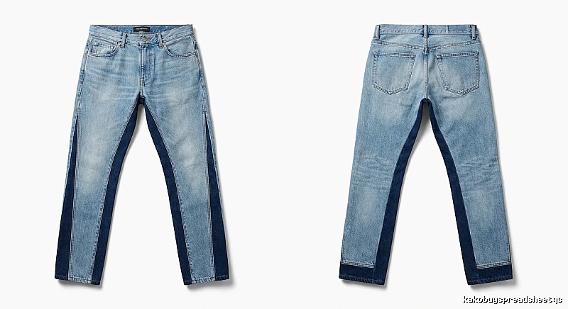 Gallery Dept. Color - Blocked Retro - Style Jeans