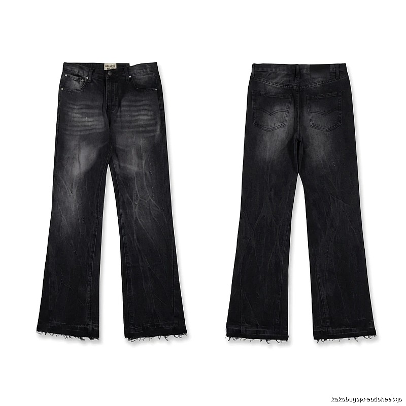 Gallery Dept. Distressed Black Jeans