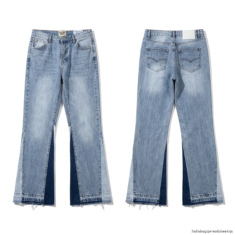Gallery Dept. distressed light blue jeans
