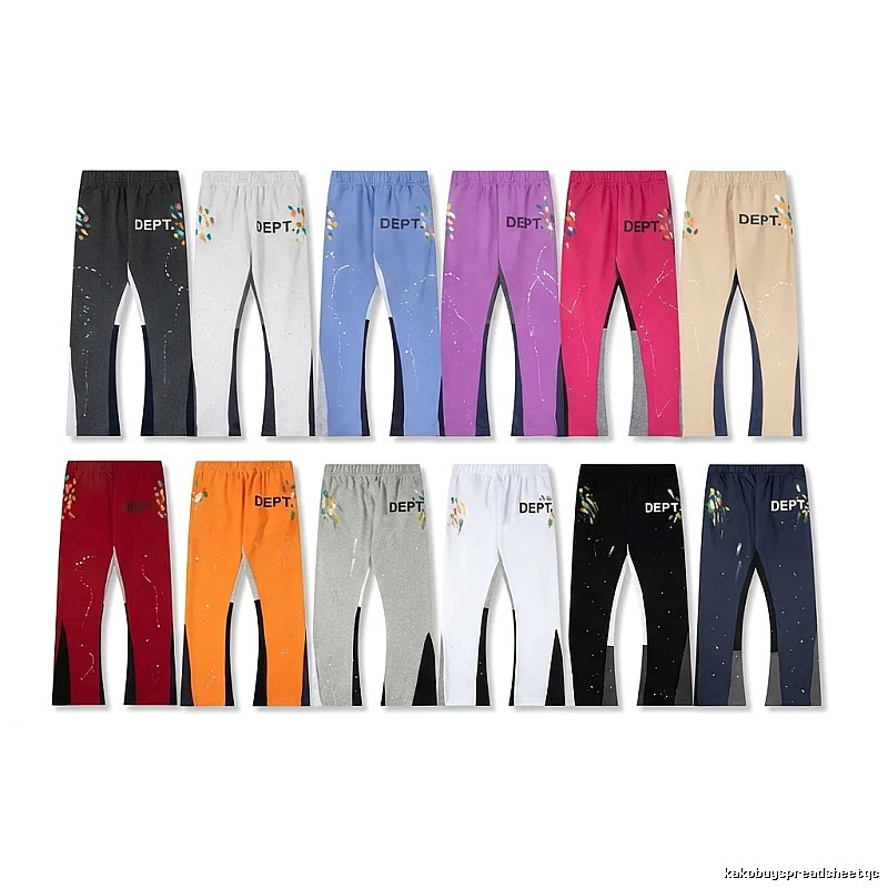 Gallery Dept Graffiti-style Colorful Long Pants