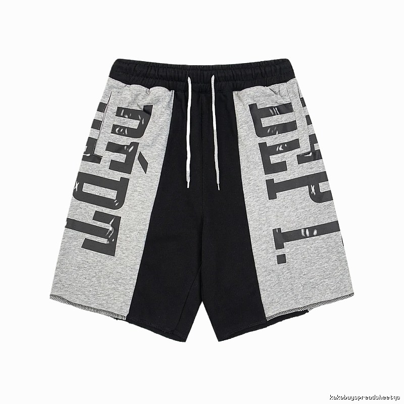 Gallery Dept. Letter Color-Block Casual Shorts