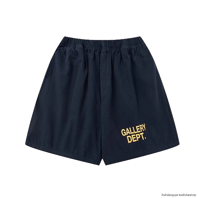 Gallery Dept Retro Style Black Shorts