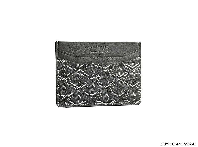 GOYARD Classic Style Fashion Gray Card Holder