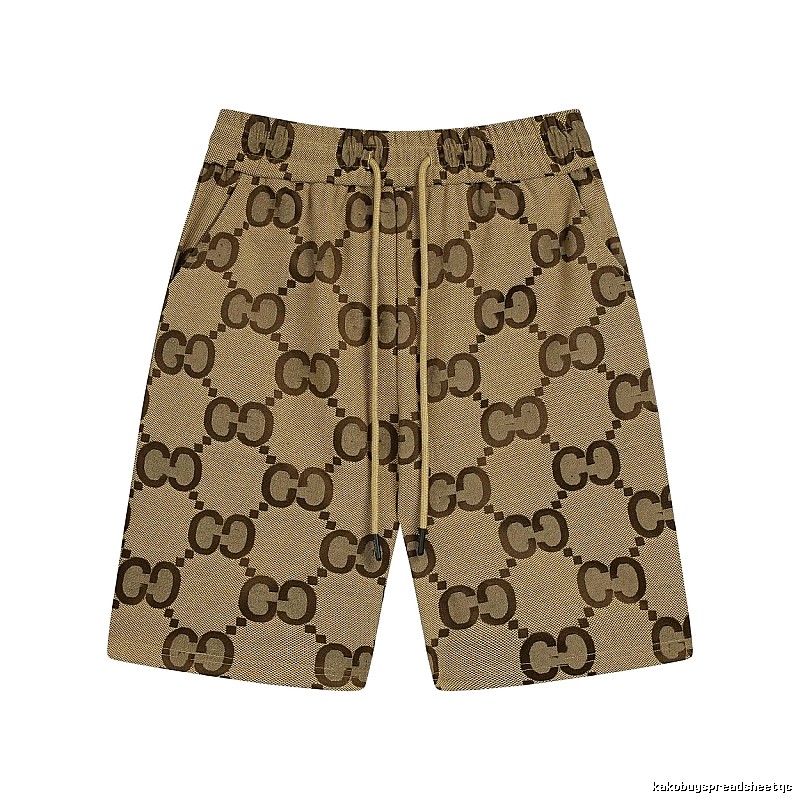 Gucci Double G Brown Retro Shorts
