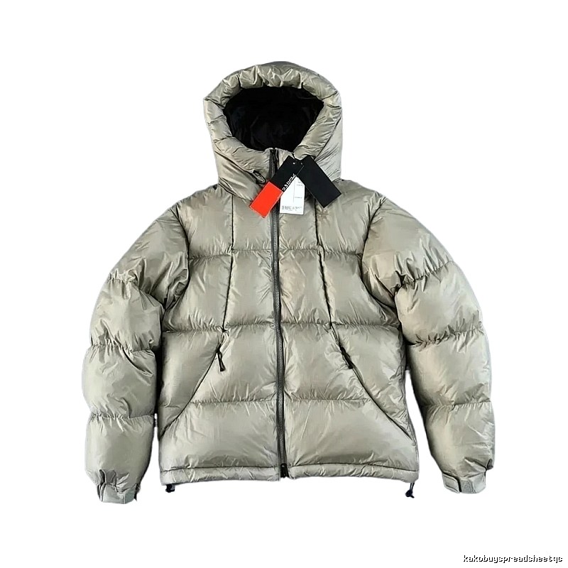 GWD series simple style grey down jacket