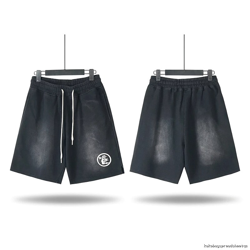 Hellstar dark style black shorts