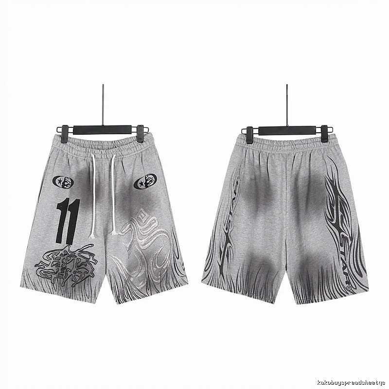Hellstar dark style gray shorts