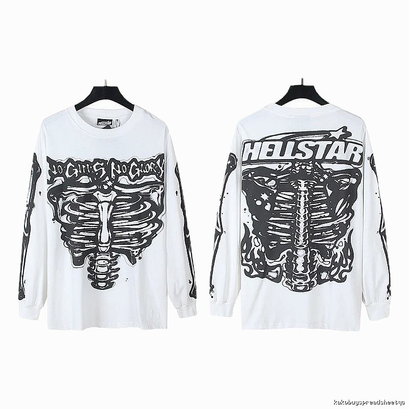 Hellstar Dark Style Skull White T-shirt