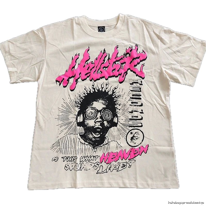 Hellstar Printed Street-style Off-white T-shirt