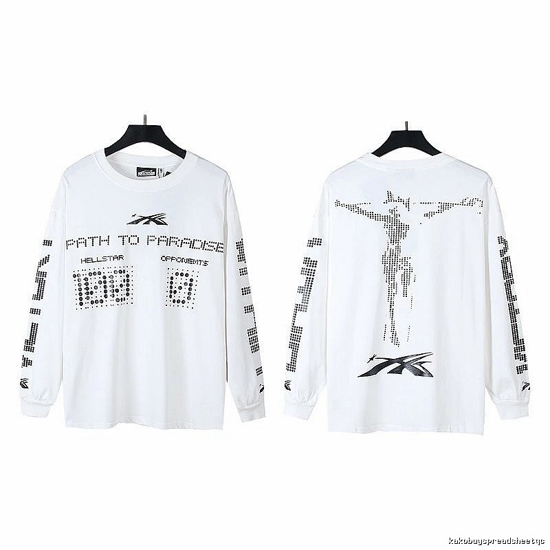 Hellstar religious style white T-shirt