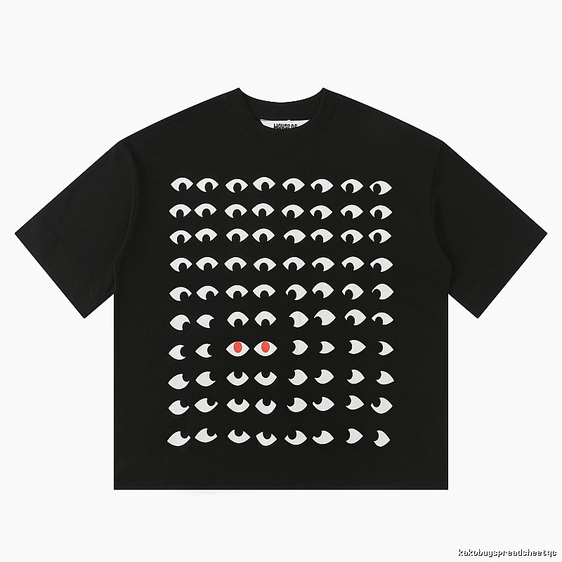 House of Errors Dark Trendy Cool Black Short-sleeve