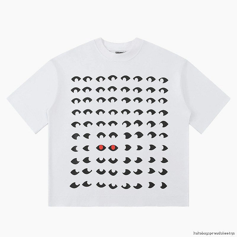 House of Errors Eye Print White T-shirt