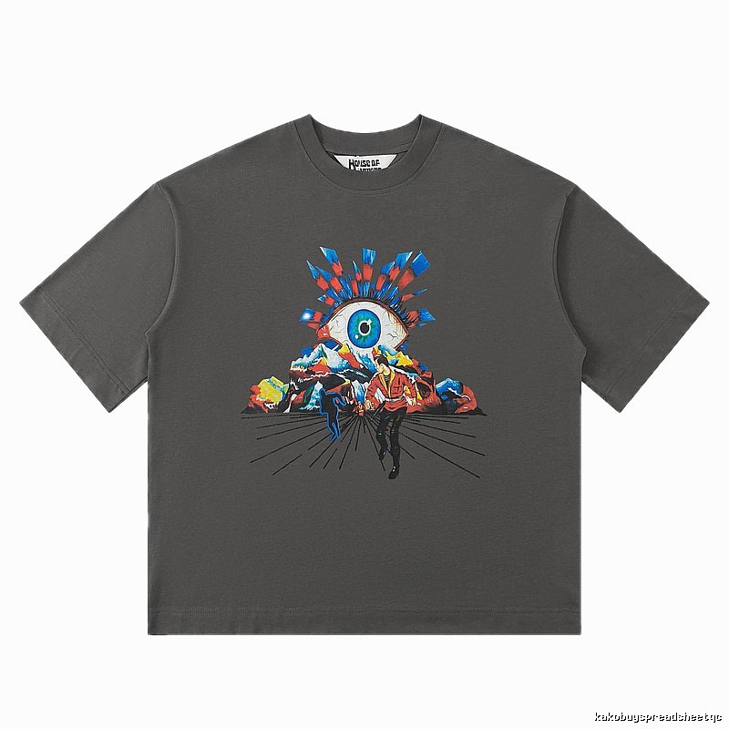 House of Errors Grotesque Style Gray T-shirt