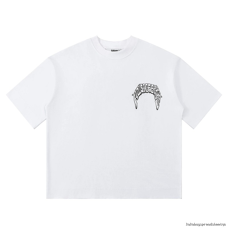 House of Errors Trendy White Short-sleeve Shirt