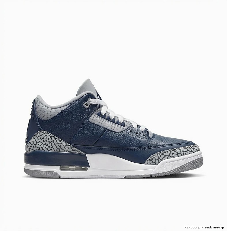 Jordan AJ3 Retro Blue-Gray Shoes