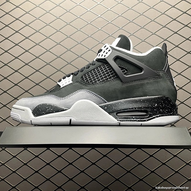 Jordan Black and Gray Color-Blocked Panels Basketball High-Tops